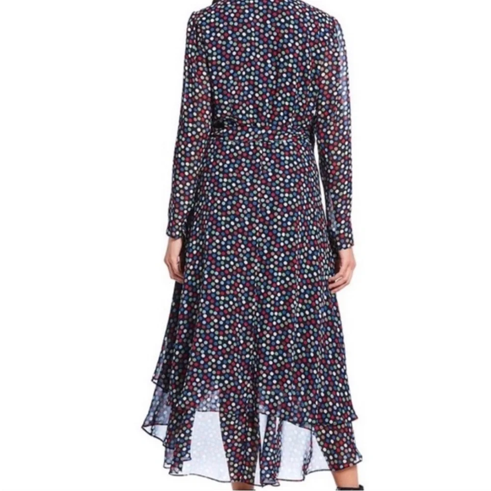 Betsey Johnson Multicolor Polka Dot Long Sleeve Dress - Picture 2 of 9